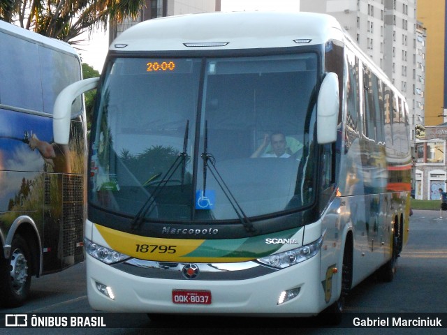 Empresa Gontijo de Transportes 18795 na cidade de Curitiba, Paraná, Brasil, por Gabriel Marciniuk. Número da foto: #11913252.