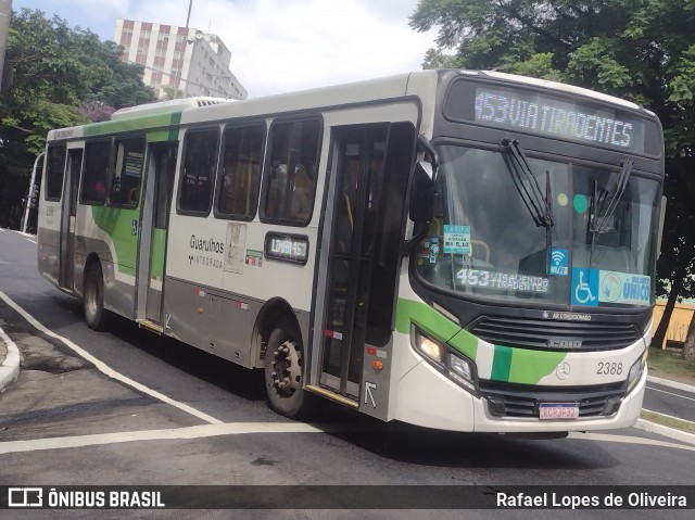 Empresa de Ônibus Vila Galvão 2388 na cidade de Guarulhos, São Paulo, Brasil, por Rafael Lopes de Oliveira. Número da foto: #11912832.