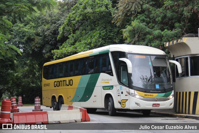 Empresa Gontijo de Transportes 18940 na cidade de São Paulo, São Paulo, Brasil, por Julio Cesar Euzebio Alves. Número da foto: #11914030.