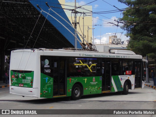 Next Mobilidade - ABC Sistema de Transporte 7402 na cidade de Santo André, São Paulo, Brasil, por Fabrício Portella Matos. Número da foto: #11913731.