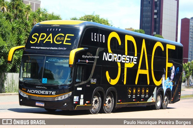 Expresso Nordeste 5640 na cidade de Curitiba, Paraná, Brasil, por Paulo Henrique Pereira Borges. Número da foto: #11913800.