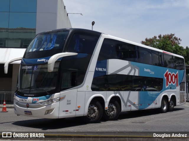 Auto Viação 1001 RJ 108.714 na cidade de Rio de Janeiro, Rio de Janeiro, Brasil, por Douglas Andrez. ID da foto: 11913517.