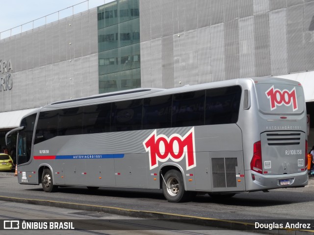 Auto Viação 1001 RJ 108.158 na cidade de Rio de Janeiro, Rio de Janeiro, Brasil, por Douglas Andrez. ID da foto: 11913514.