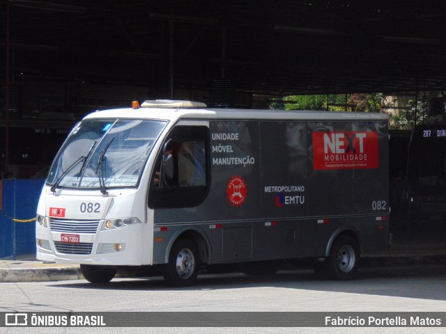 Next Mobilidade - ABC Sistema de Transporte 082 na cidade de Santo André, São Paulo, Brasil, por Fabrício Portella Matos. ID da foto: 11913746.