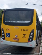 Viação Metrópole Paulista - Zona Leste 3 2860 na cidade de São Paulo, São Paulo, Brasil, por Davi Santos Silva. Número da foto: #11912583.