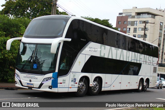 Auto Viação Catarinense 321307 na cidade de Curitiba, Paraná, Brasil, por Paulo Henrique Pereira Borges. ID da foto: 11955913.