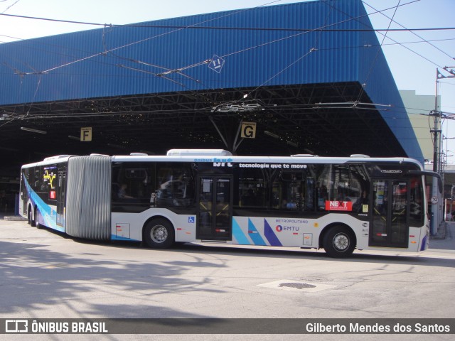 Next Mobilidade - ABC Sistema de Transporte 8340 na cidade de Santo André, São Paulo, Brasil, por Gilberto Mendes dos Santos. Número da foto: #11954740.