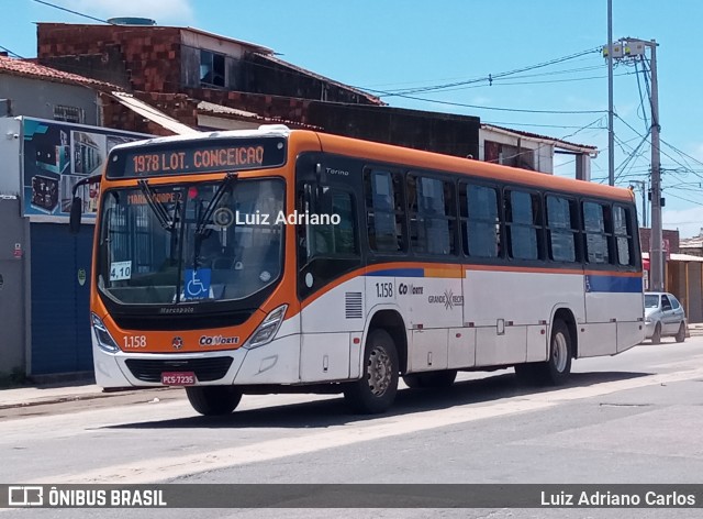 Cidade Alta Transportes 1.158 na cidade de Paulista, Pernambuco, Brasil, por Luiz Adriano Carlos. Número da foto: #11955104.
