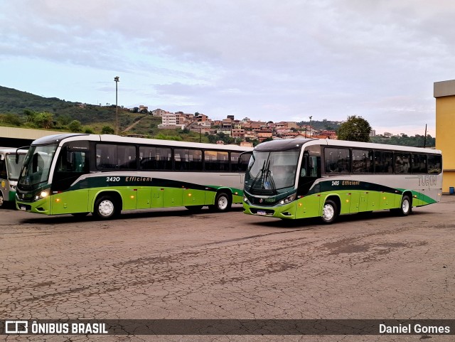 Turin Transportes 2415 na cidade de Ouro Preto, Minas Gerais, Brasil, por Daniel Gomes. ID da foto: 11955731.