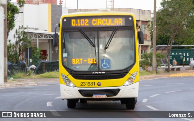 Viação Pioneira 231681 na cidade de Lago Sul, Distrito Federal, Brasil, por Lorenzo S.. Número da foto: #11955474.