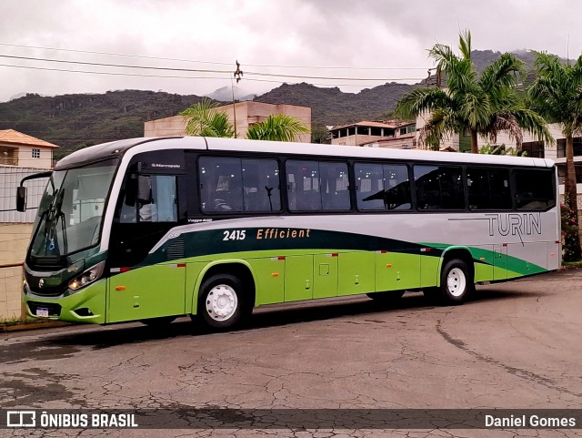 Turin Transportes 2415 na cidade de Ouro Preto, Minas Gerais, Brasil, por Daniel Gomes. ID da foto: 11955725.