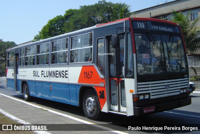 Viação Sul Fluminense 1167 na cidade de Volta Redonda, Rio de Janeiro, Brasil, por Paulo Henrique Pereira Borges. Número da foto: #11958967.