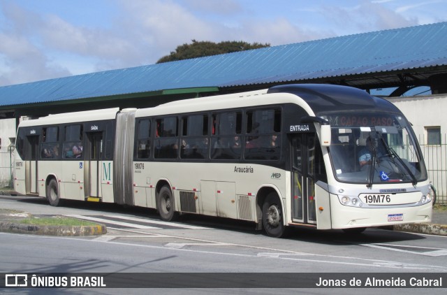 Araucária Transportes Coletivos 19M76 na cidade de Araucária, Paraná, Brasil, por Jonas de Almeida Cabral. Número da foto: #11958437.
