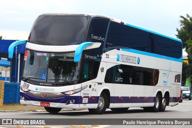 Viação Piracicabana 2610 na cidade de São Paulo, São Paulo, Brasil, por Paulo Henrique Pereira Borges. ID da foto: 11958986.