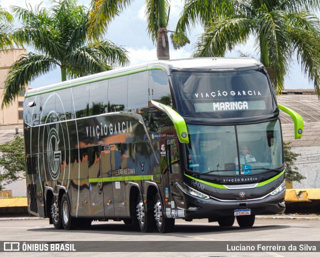 Viação Garcia 96110 na cidade de Maringá, Paraná, Brasil, por Luciano Ferreira da Silva. Número da foto: #11957917.