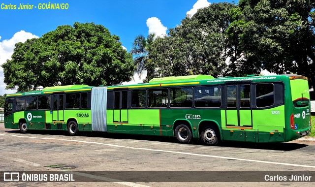 Metrobus 1201 na cidade de Goiânia, Goiás, Brasil, por Carlos Júnior. ID da foto: 11959046.