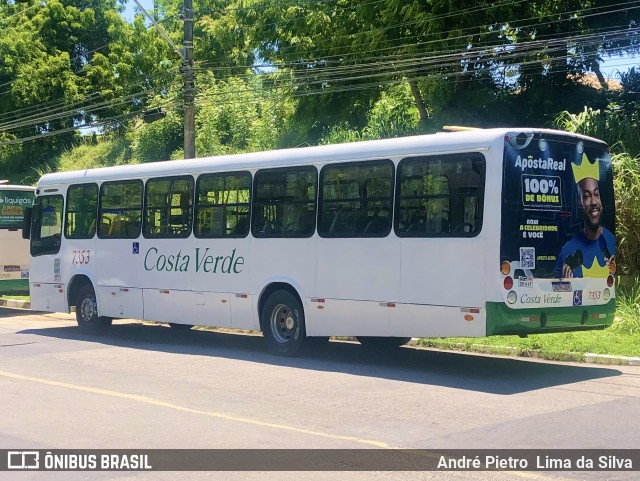 Empresa de Transportes Costa Verde 7353 na cidade de Lauro de Freitas, Bahia, Brasil, por André Pietro  Lima da Silva. Número da foto: #11958097.