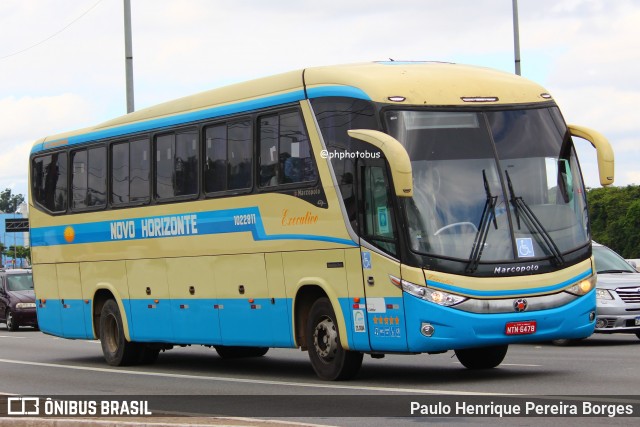Viação Novo Horizonte 1022811 na cidade de São Paulo, São Paulo, Brasil, por Paulo Henrique Pereira Borges. Número da foto: #11958988.