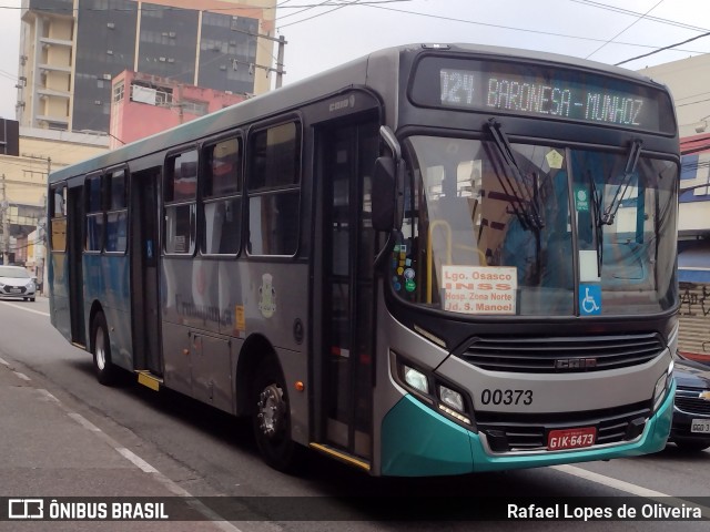 Auto Viação Urubupungá 00373 na cidade de Osasco, São Paulo, Brasil, por Rafael Lopes de Oliveira. ID da foto: 11957547.