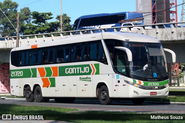 Empresa Gontijo de Transportes 21720 na cidade de Vitória, Espírito Santo, Brasil, por Matheus Souza. Número da foto: #11961397.