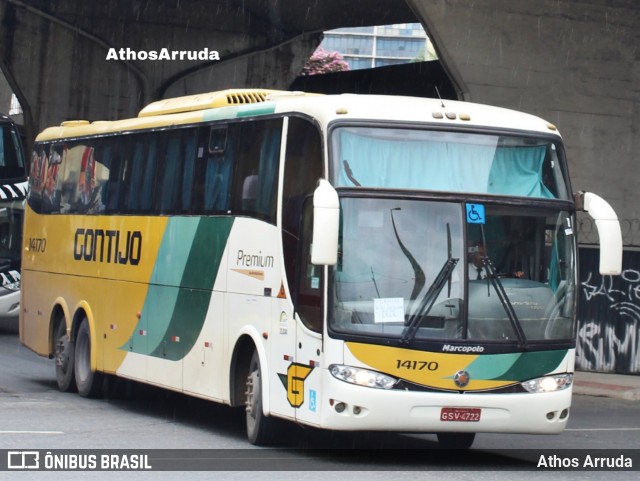 Empresa Gontijo de Transportes 14170 na cidade de Belo Horizonte, Minas Gerais, Brasil, por Athos Arruda. Número da foto: #11961118.
