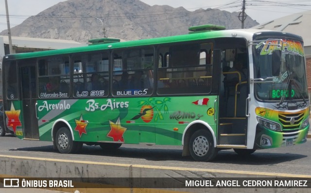 Empresa de Transportes Nuevo California S.A 26 na cidade de Trujillo, Trujillo, La Libertad, Peru, por MIGUEL ANGEL CEDRON RAMIREZ. ID da foto: 11960190.