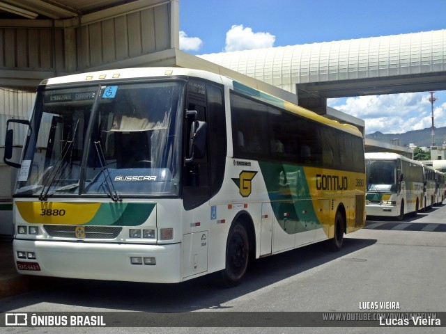 Empresa Gontijo de Transportes 3880 na cidade de Belo Horizonte, Minas Gerais, Brasil, por Lucas Vieira. ID da foto: 11960317.