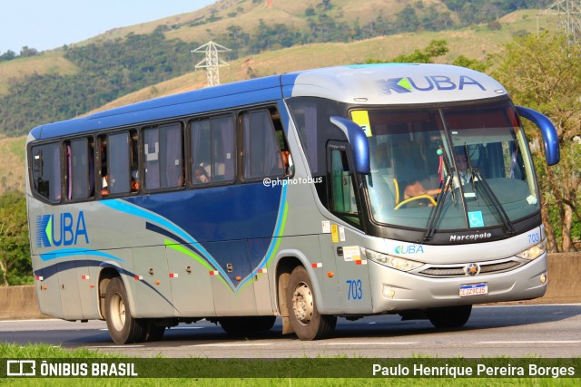 Kuba Turismo 703 na cidade de Roseira, São Paulo, Brasil, por Paulo Henrique Pereira Borges. ID da foto: 11961060.