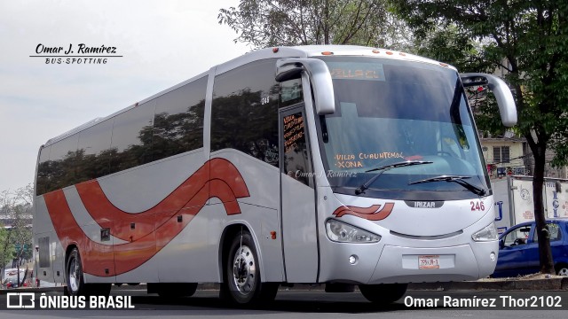 Flecha Roja México-Toluca-San Luis Mextepec-Querétaro 246 na cidade de Álvaro Obregón, Ciudad de México, México, por Omar Ramírez Thor2102. Número da foto: #11961498.