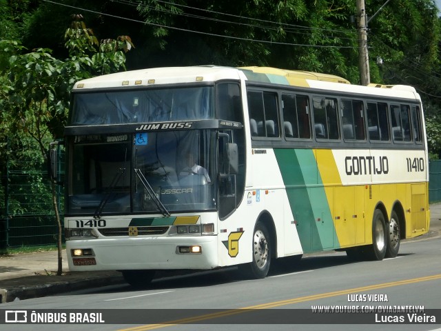 Empresa Gontijo de Transportes 11410 na cidade de Belo Horizonte, Minas Gerais, Brasil, por Lucas Vieira. ID da foto: 11960313.