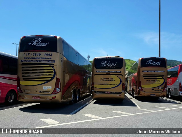Poloni Turismo 3300 na cidade de Aparecida, São Paulo, Brasil, por João Marcos William. Número da foto: #11961106.