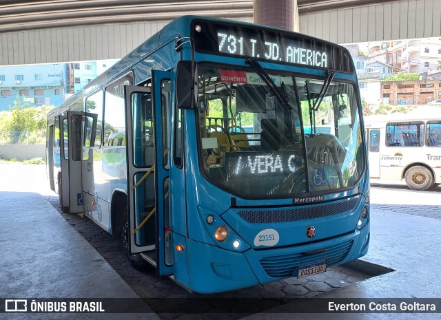 Viação Grande Vitória 23151 na cidade de Cariacica, Espírito Santo, Brasil, por Everton Costa Goltara. Número da foto: #11959520.