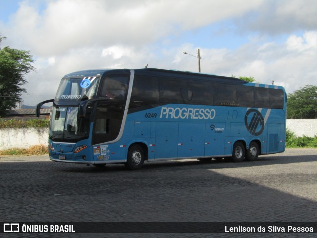 Auto Viação Progresso 6249 na cidade de Caruaru, Pernambuco, Brasil, por Lenilson da Silva Pessoa. Número da foto: #11961455.