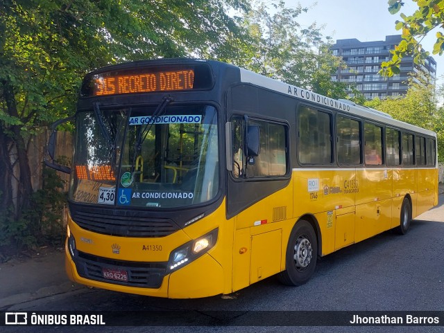 Real Auto Ônibus C41350 na cidade de Rio de Janeiro, Rio de Janeiro, Brasil, por Jhonathan Barros. Número da foto: #11963028.