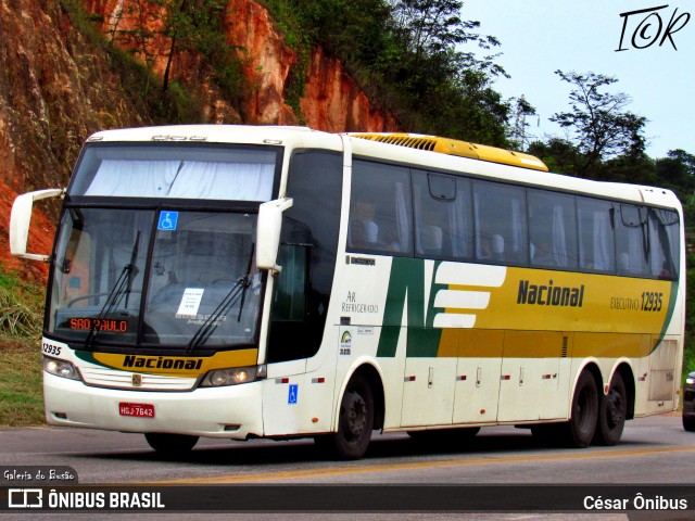 Viação Nacional 12935 na cidade de Sabará, Minas Gerais, Brasil, por César Ônibus. Número da foto: #11962968.