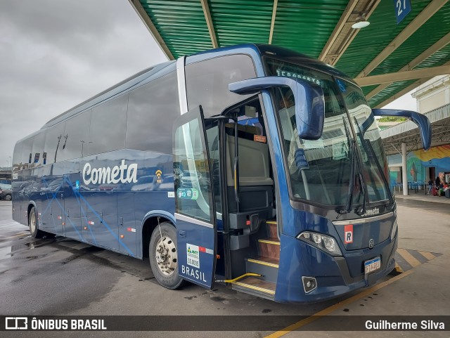 Viação Cometa 721552 na cidade de Santos, São Paulo, Brasil, por Guilherme Silva. ID da foto: 11962577.