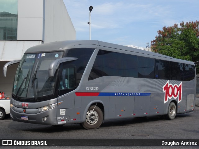 Auto Viação 1001 RJ 108.230 na cidade de Rio de Janeiro, Rio de Janeiro, Brasil, por Douglas Andrez. Número da foto: #11962291.
