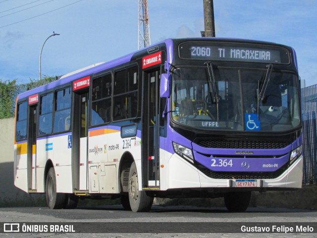 Mobibrasil São Lourenço >>> Mobi-PE 2.364 na cidade de Recife, Pernambuco, Brasil, por Gustavo Felipe Melo. Número da foto: #11962739.