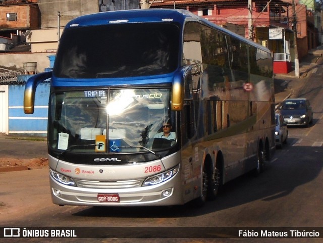 Trans Comin 2086 na cidade de Três Corações, Minas Gerais, Brasil, por Fábio Mateus Tibúrcio. ID da foto: 11963474.