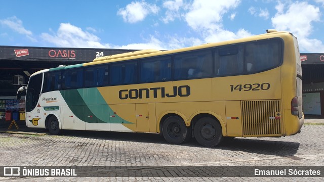 Empresa Gontijo de Transportes 14920 na cidade de Campos dos Goytacazes, Rio de Janeiro, Brasil, por Emanuel Sócrates. ID da foto: 11963317.