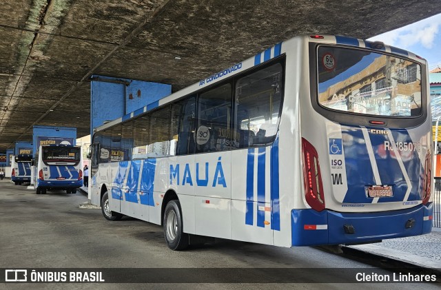 Viação Mauá RJ 185.078 na cidade de São Gonçalo, Rio de Janeiro, Brasil, por Cleiton Linhares. Número da foto: #11963152.