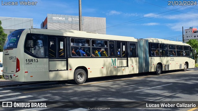 Leblon Transporte de Passageiros 15R13 na cidade de Curitiba, Paraná, Brasil, por Lucas Weber Calizario. Número da foto: #11963067.