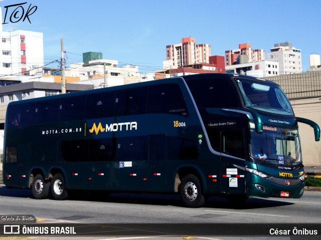Viação Motta 18006 na cidade de Belo Horizonte, Minas Gerais, Brasil, por César Ônibus. Número da foto: #11963656.