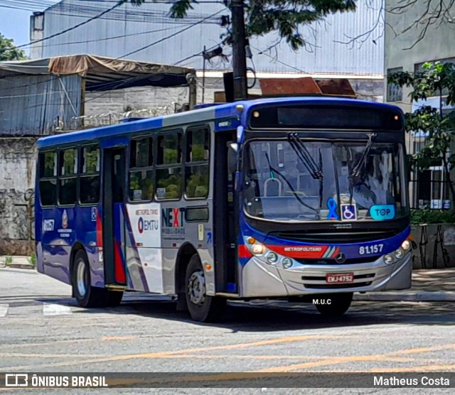 Next Mobilidade - ABC Sistema de Transporte 81.157 na cidade de Diadema, São Paulo, Brasil, por Matheus Costa. Número da foto: #11962839.