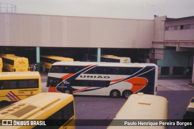 Expresso União 9001 na cidade de Rio de Janeiro, Rio de Janeiro, Brasil, por Paulo Henrique Pereira Borges. Número da foto: #11963760.