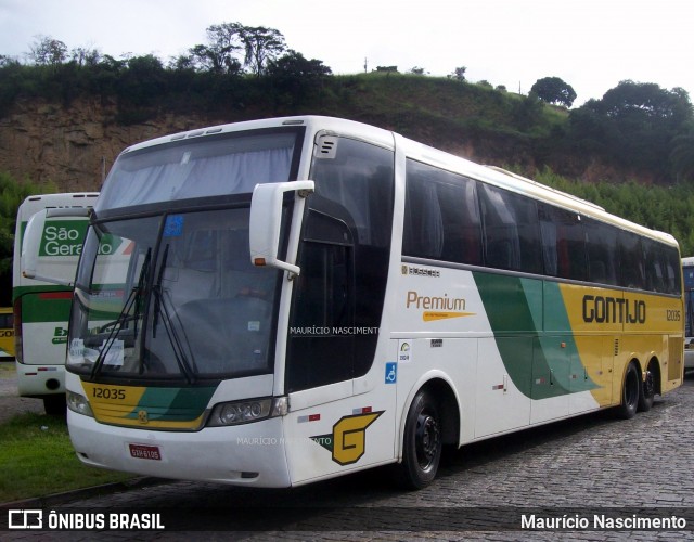 Empresa Gontijo de Transportes 12035 na cidade de Belo Horizonte, Minas Gerais, Brasil, por Maurício Nascimento. Número da foto: #11965531.