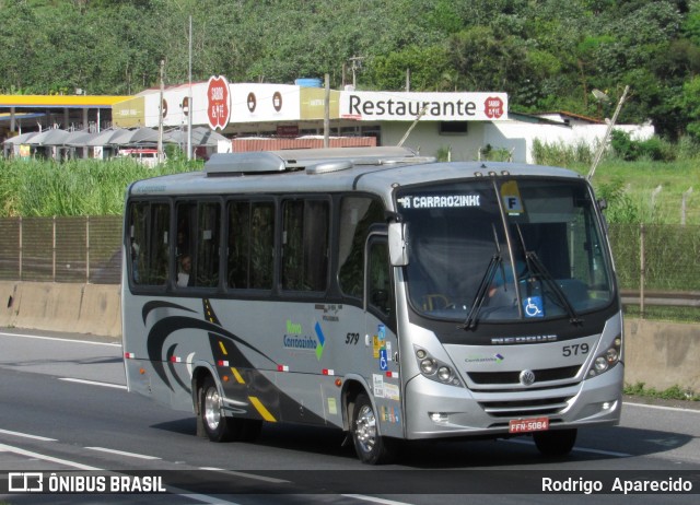 Nova Carrãozinho Transporte e Turismo 579 na cidade de Aparecida, São Paulo, Brasil, por Rodrigo  Aparecido. Número da foto: #11964638.