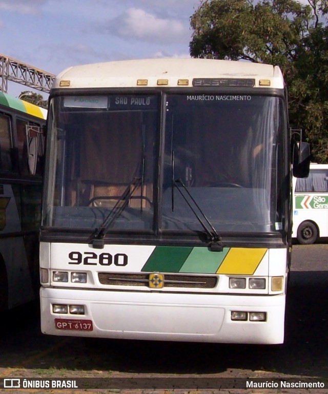 Empresa Gontijo de Transportes 9280 na cidade de Belo Horizonte, Minas Gerais, Brasil, por Maurício Nascimento. ID da foto: 11965989.