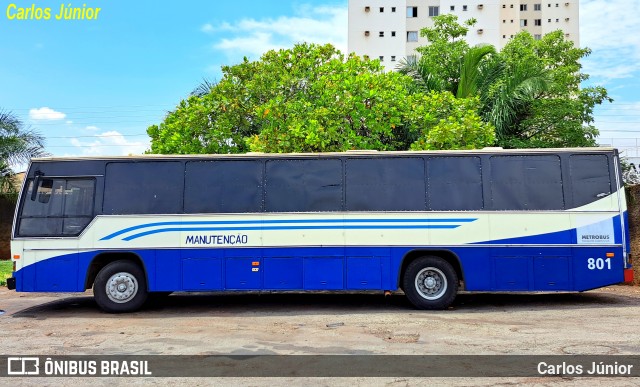 Metrobus 801 na cidade de Goiânia, Goiás, Brasil, por Carlos Júnior. Número da foto: #11964990.