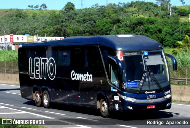 Viação Cometa 13166 na cidade de Aparecida, São Paulo, Brasil, por Rodrigo  Aparecido. ID da foto: 11964662.